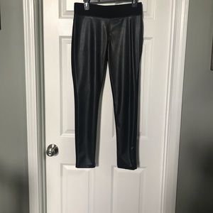 Imitation Leather Pants